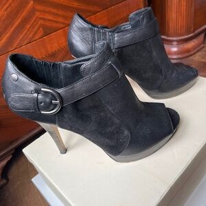 COACH Adrina leather / suede  bootie/heels